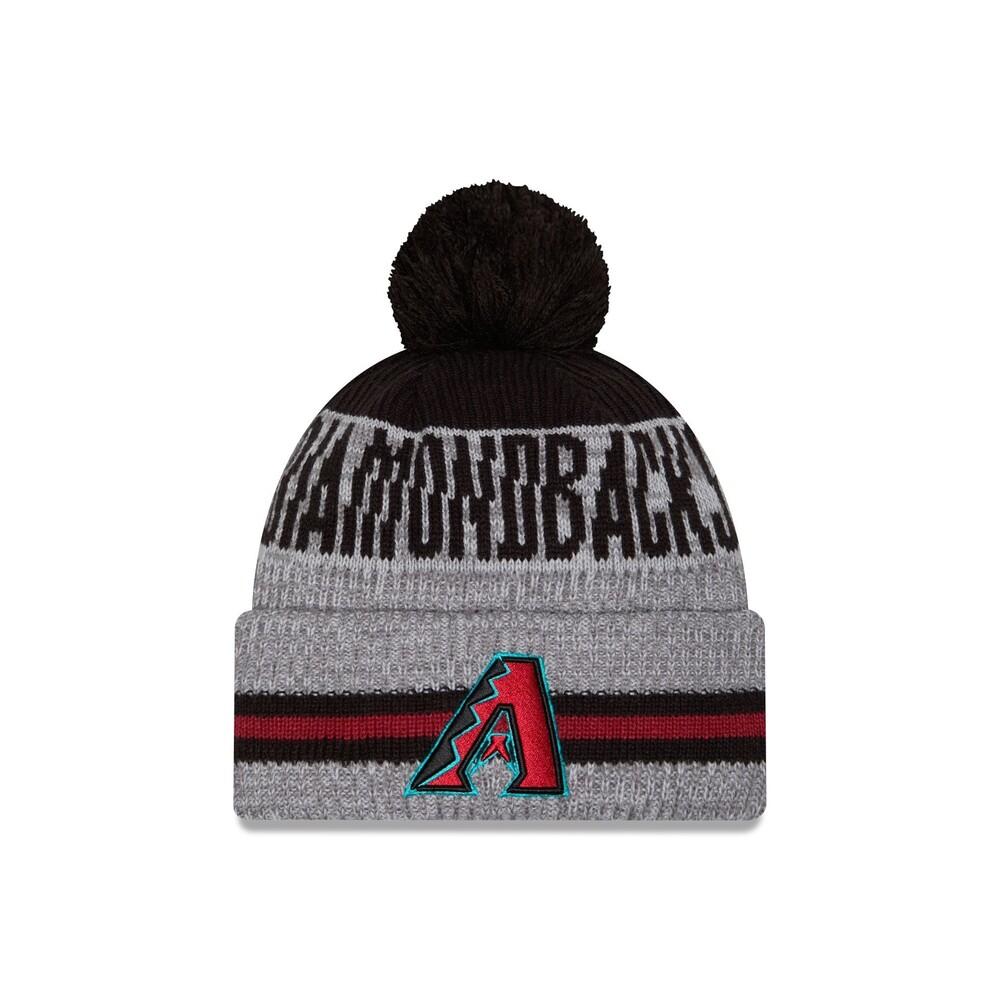 New Era Arizona Diamondbacks Runner Pom Knit Hat - One Size
